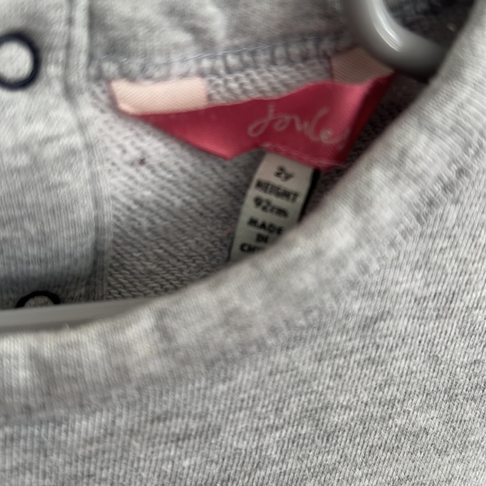 Joules Glittery Spot Sweatshirt - Picture 2 of 6